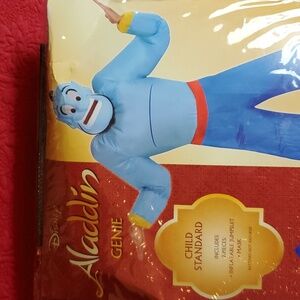 Disney Aladdin Genie Child Costume - Light Blue and Red